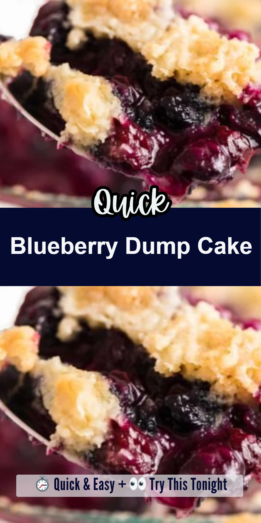 Blueberry Dump Cake