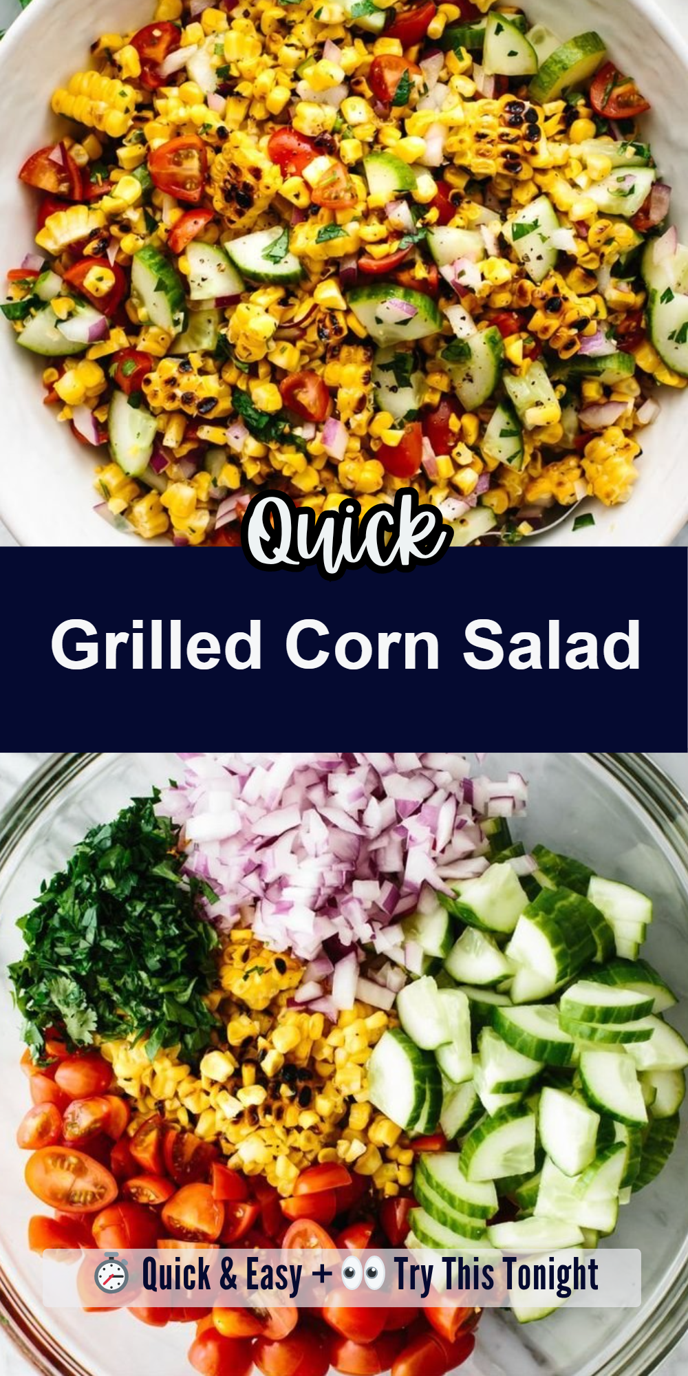 Grilled Corn Salad