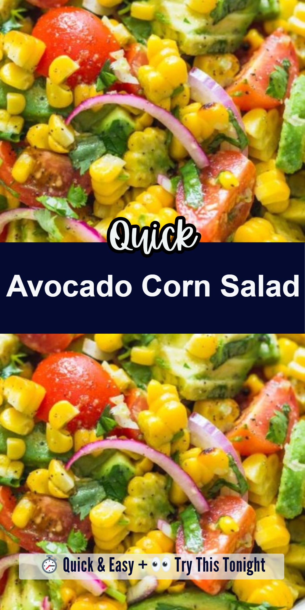 Avocado Corn Salad
