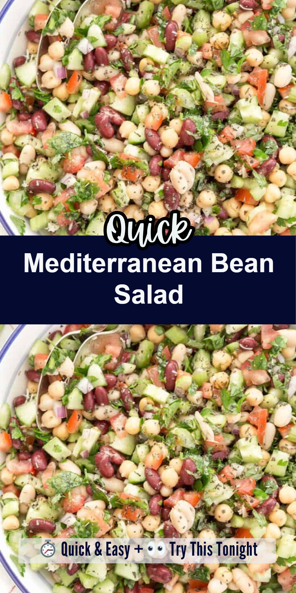 Mediterranean Bean Salad