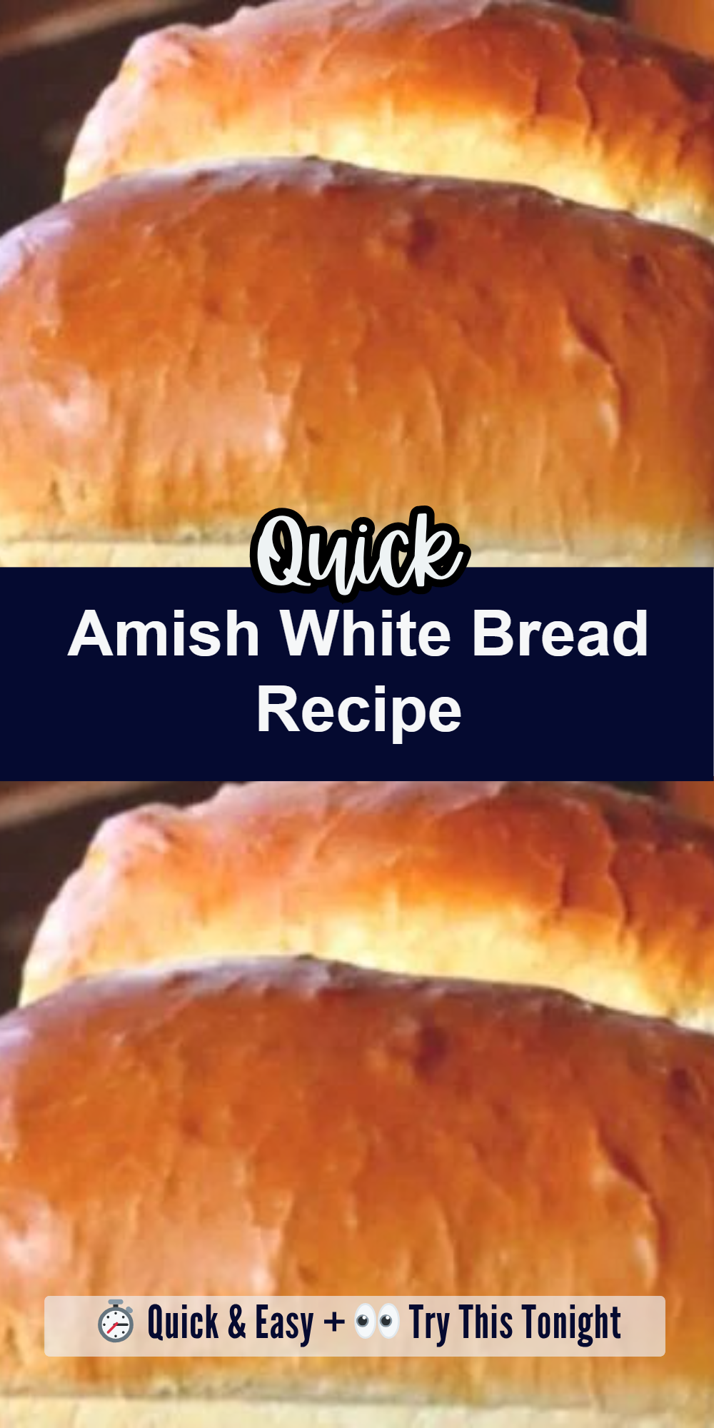 Amish White Bread Recipe