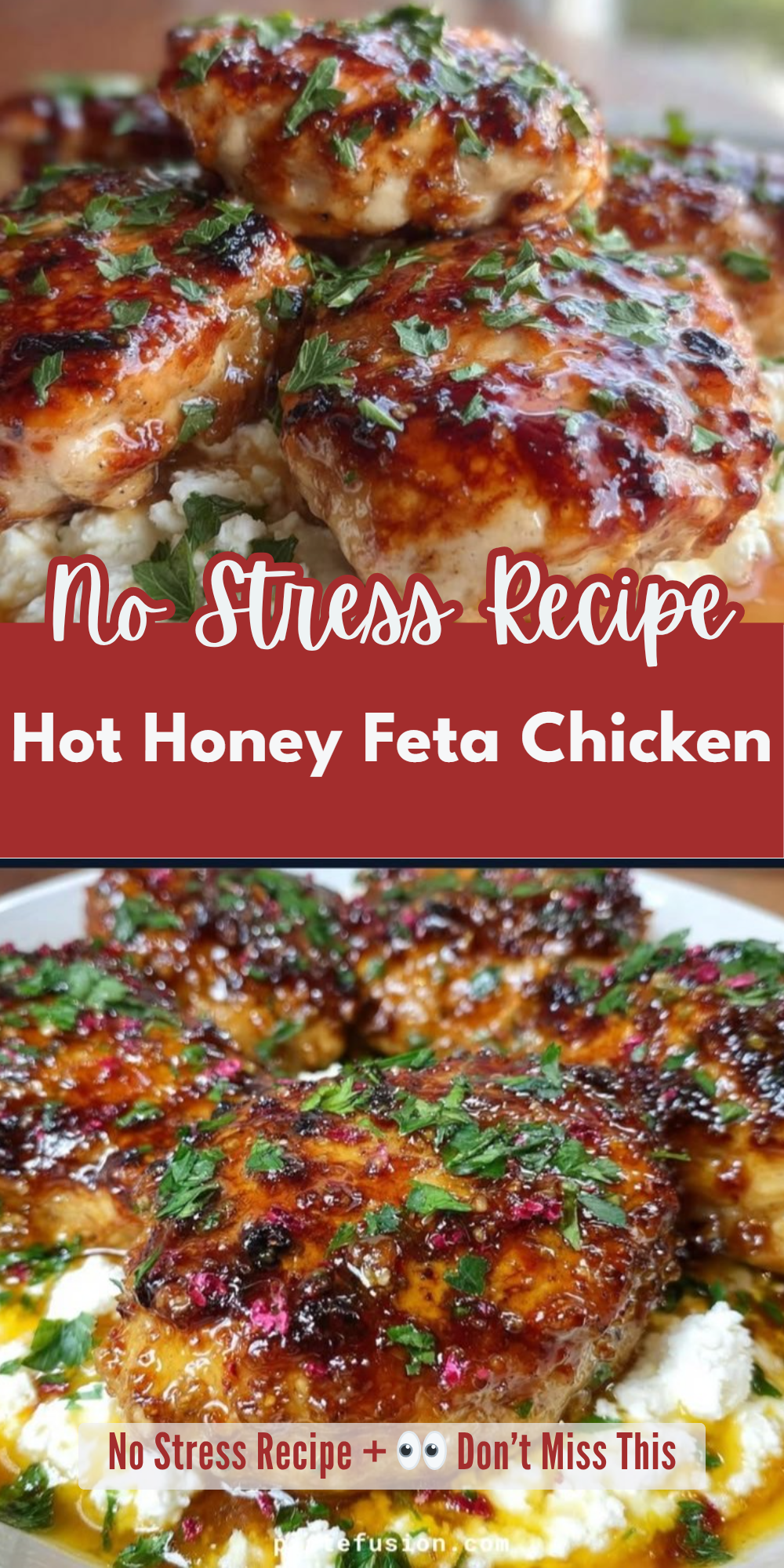 Hot Honey Feta Chicken