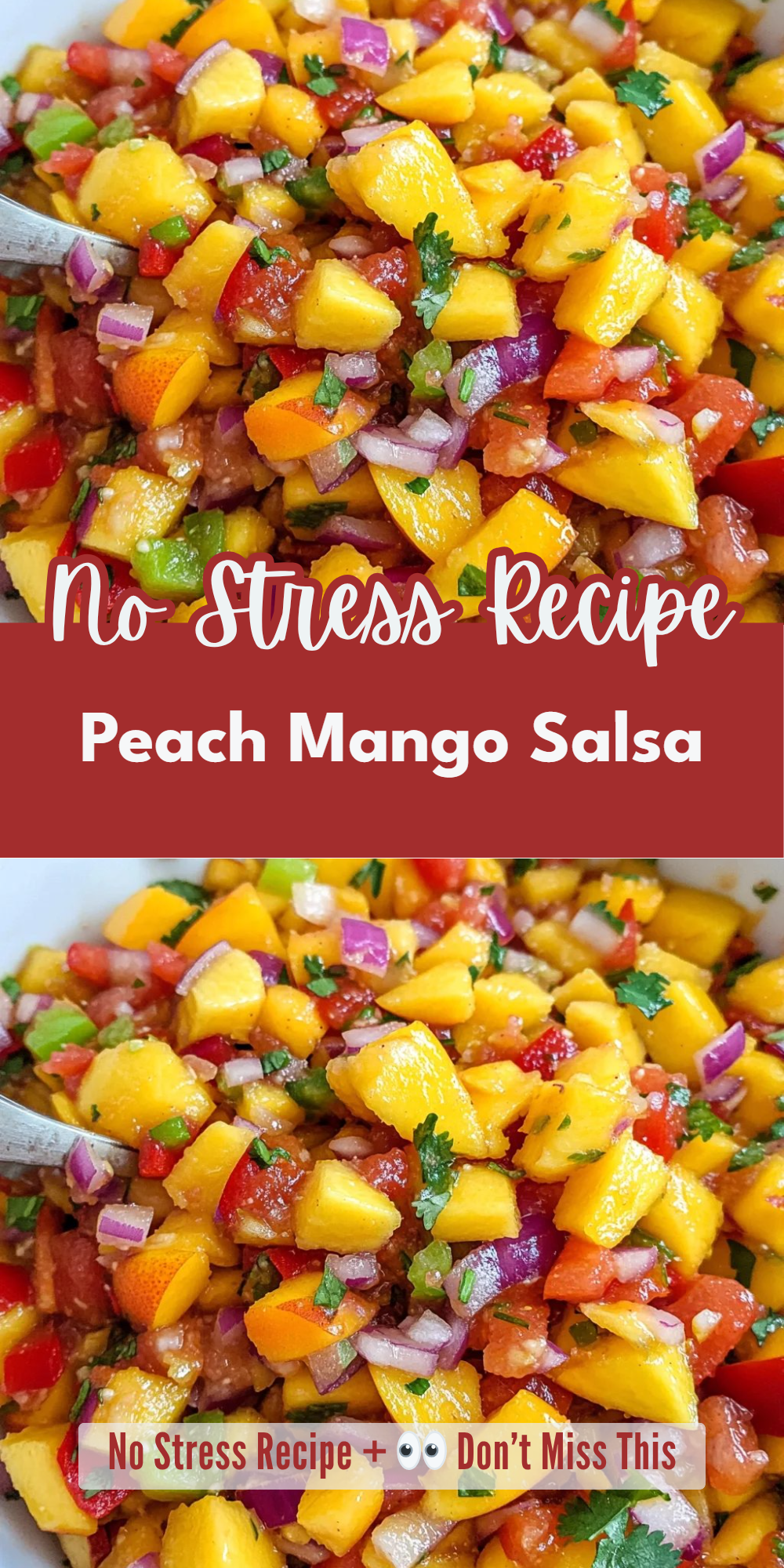 Peach Mango Salsa