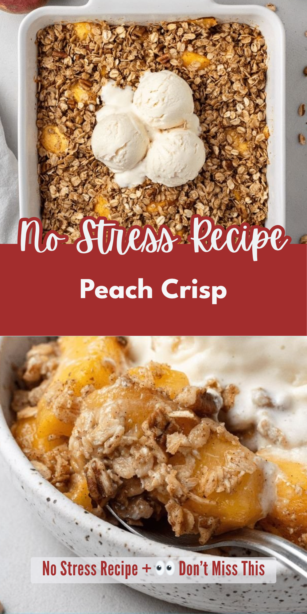 Peach Crisp