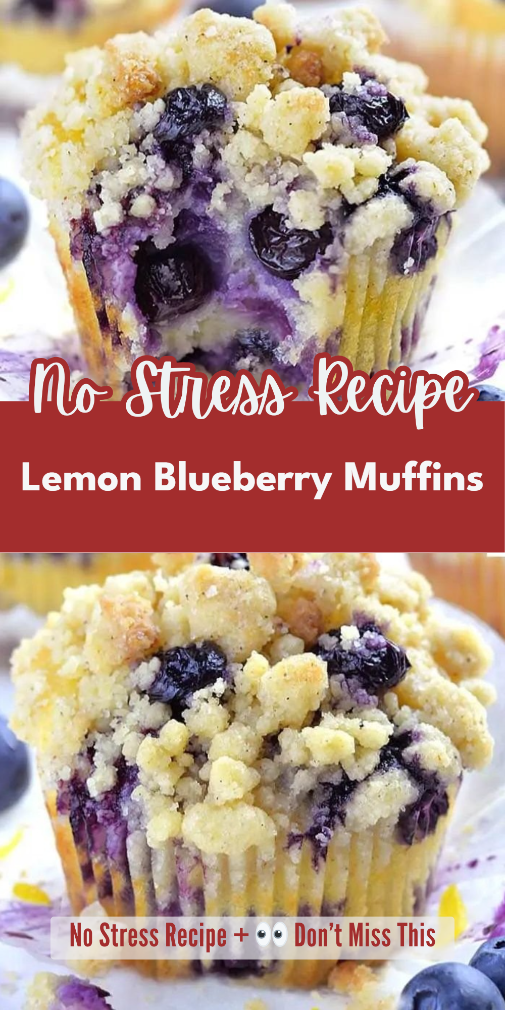 Lemon Blueberry Muffins