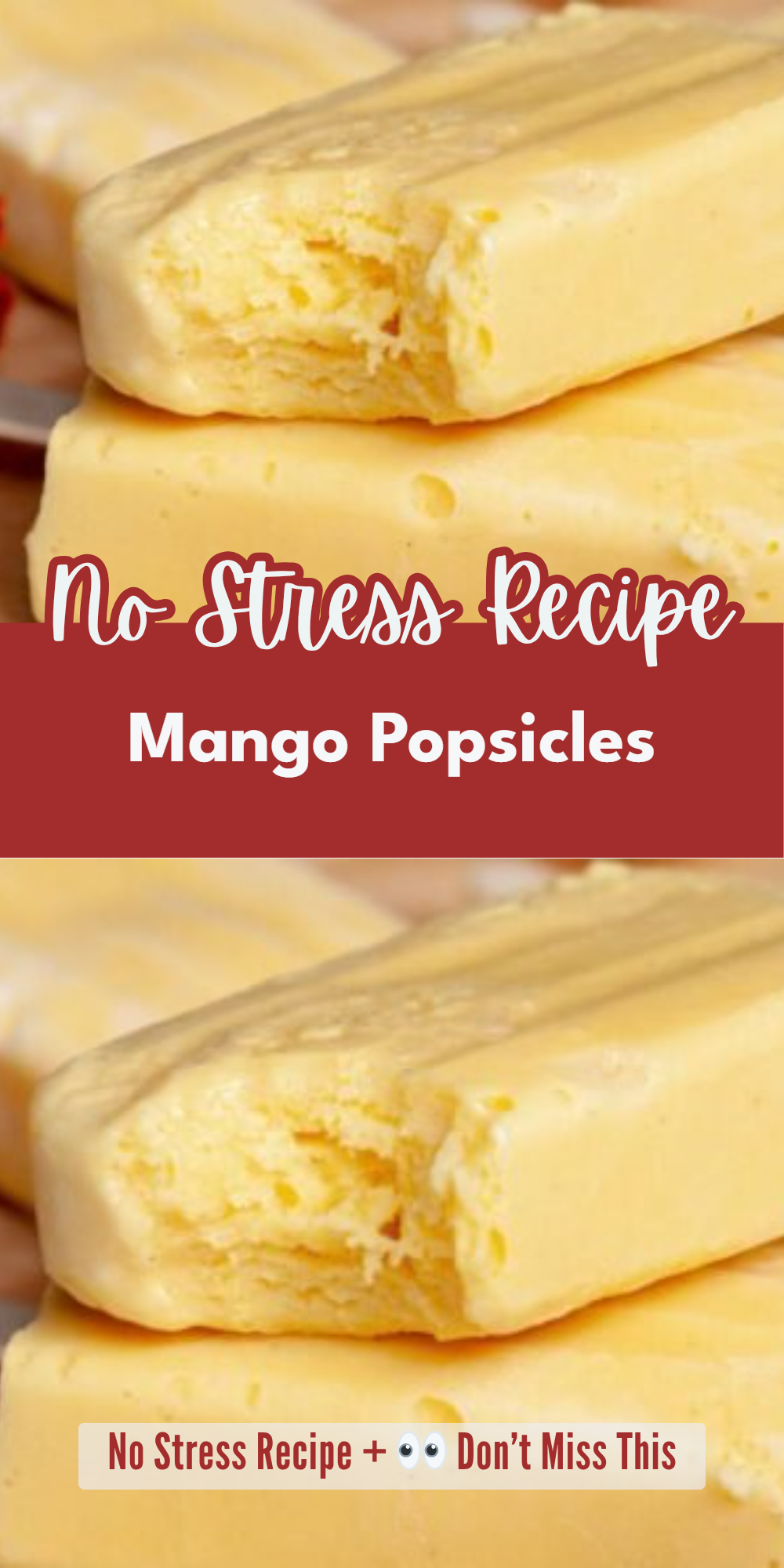 Mango Popsicles