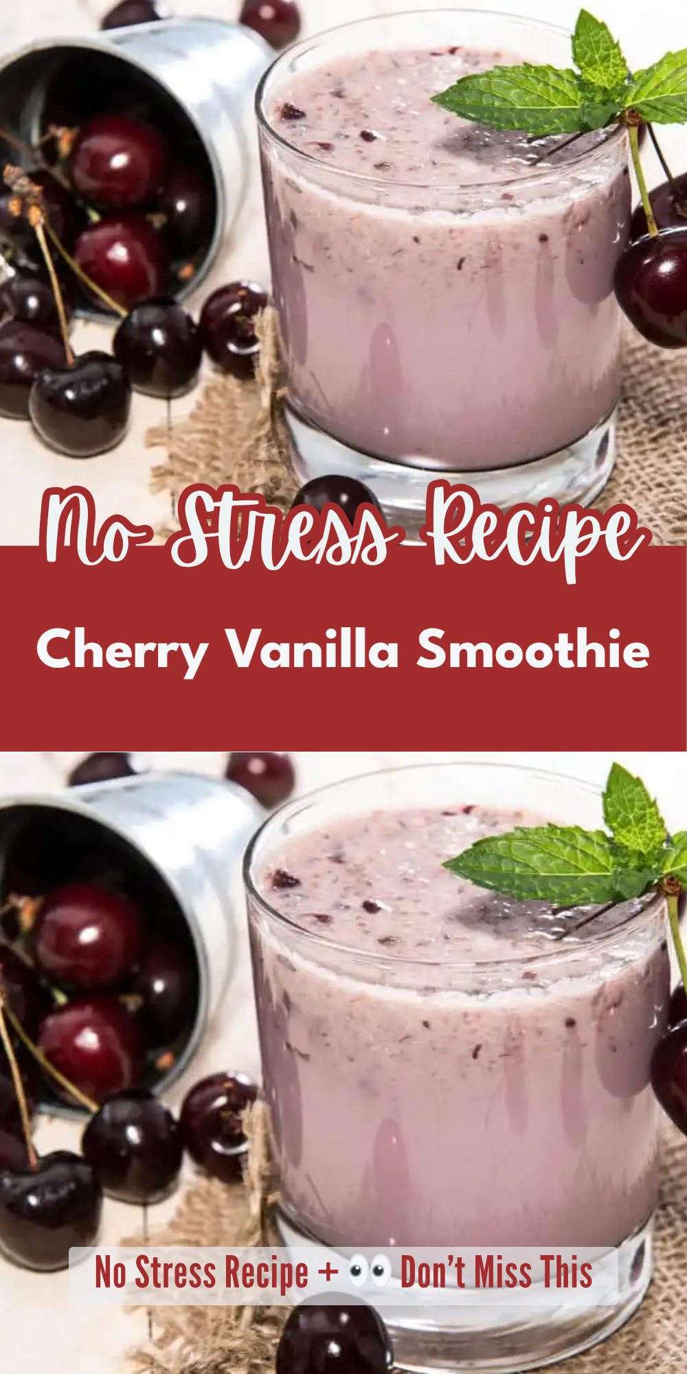 Cherry Vanilla Smoothie