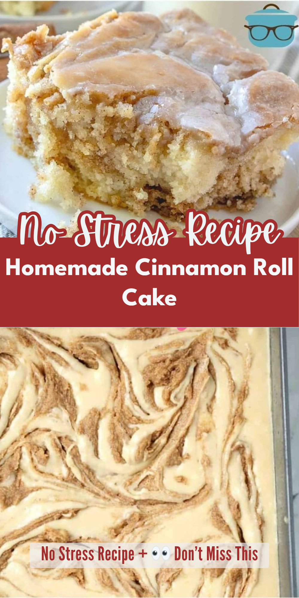 Homemade Cinnamon Roll Cake
