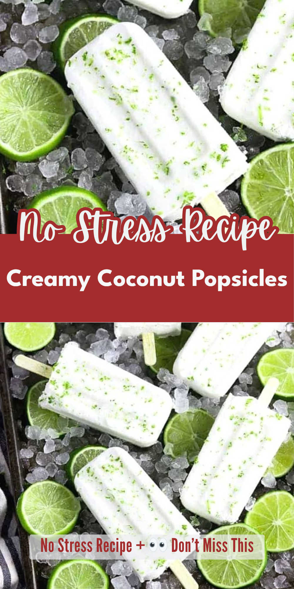 Creamy Coconut Popsicles
