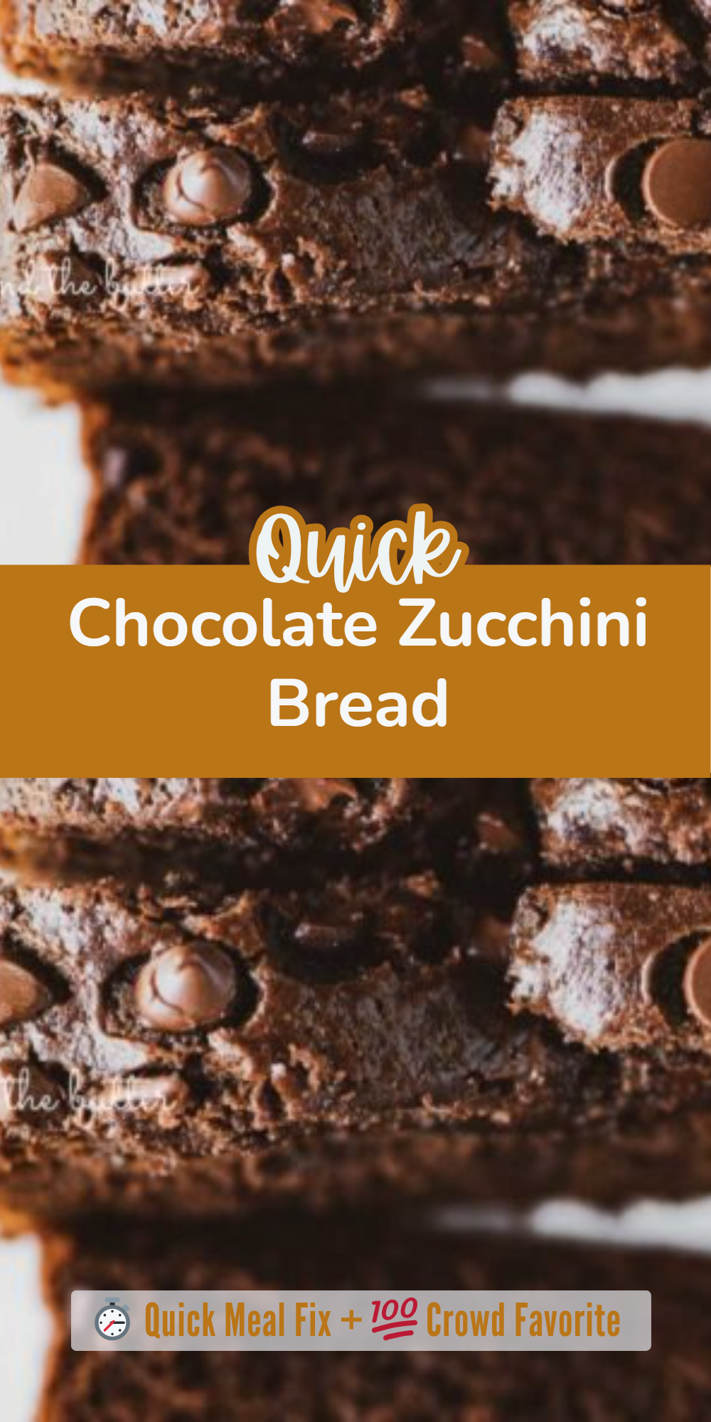 Chocolate Zucchini Bread