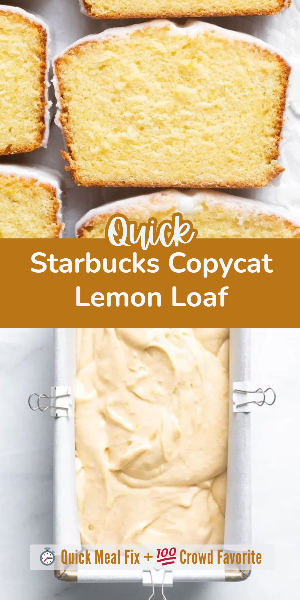 Starbucks Copycat Lemon Loaf