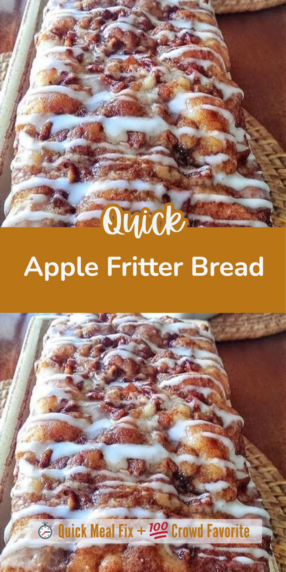 Apple Fritter Bread