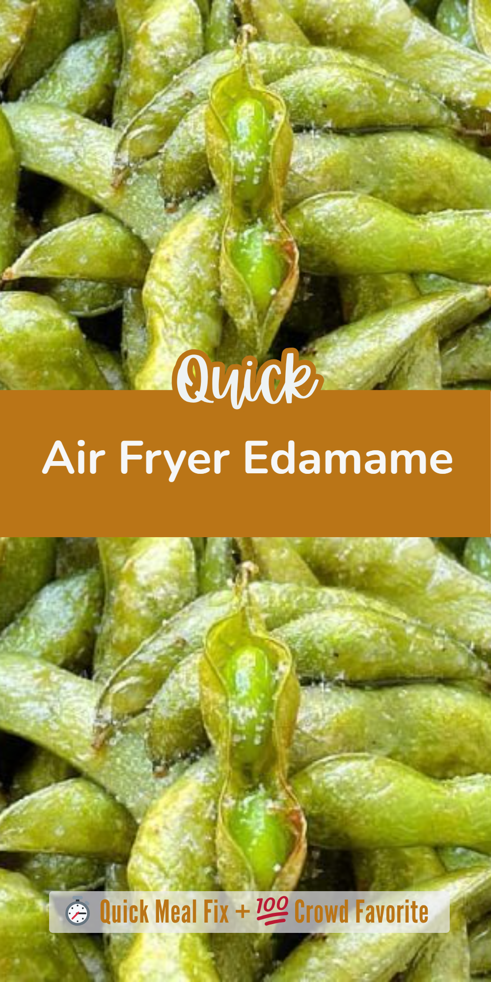 Air Fryer Edamame