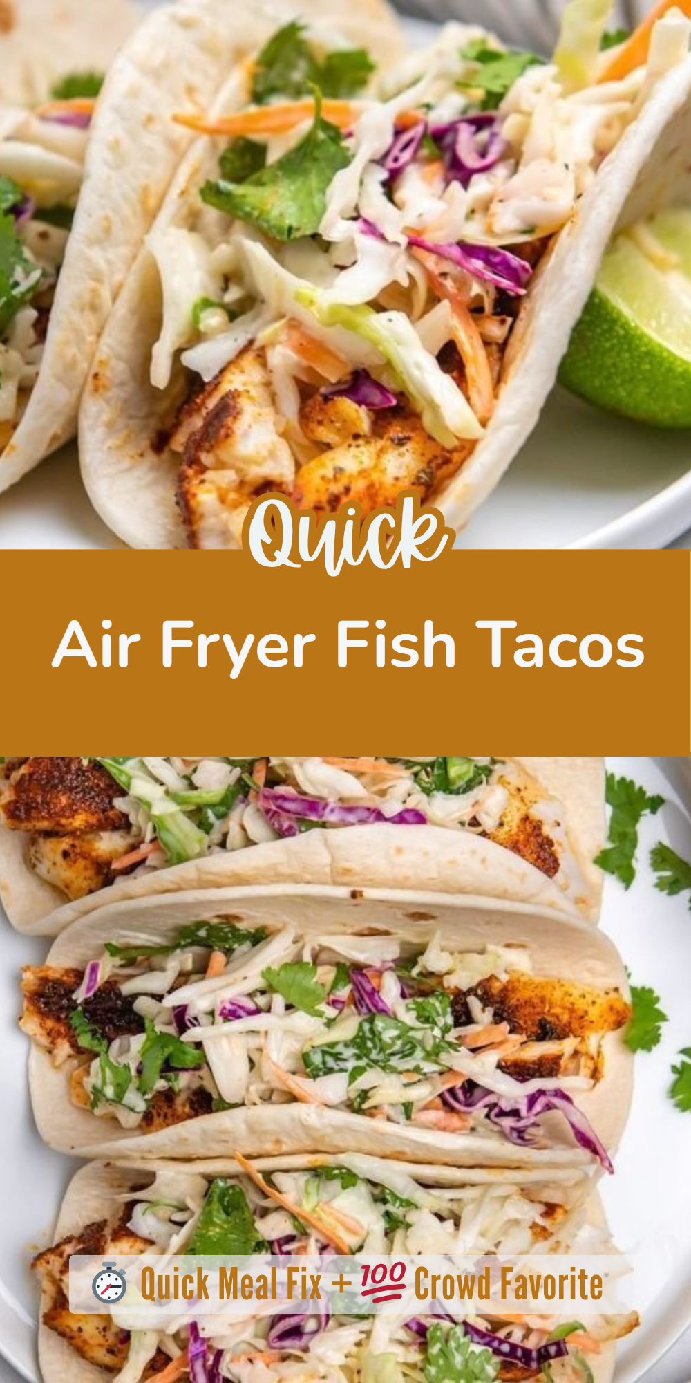 Air Fryer Fish Tacos