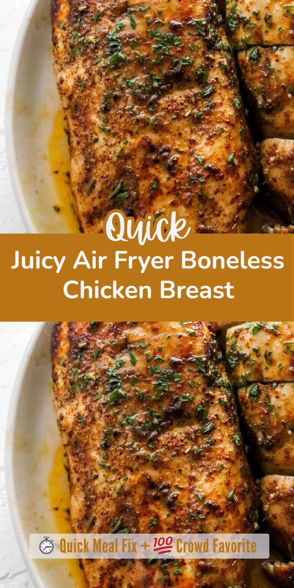 Juicy Air Fryer Boneless Chicken Breast