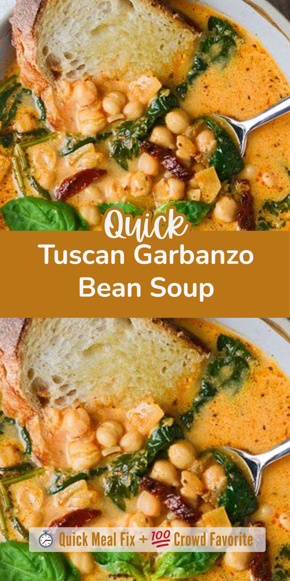 Tuscan Garbanzo Bean Soup