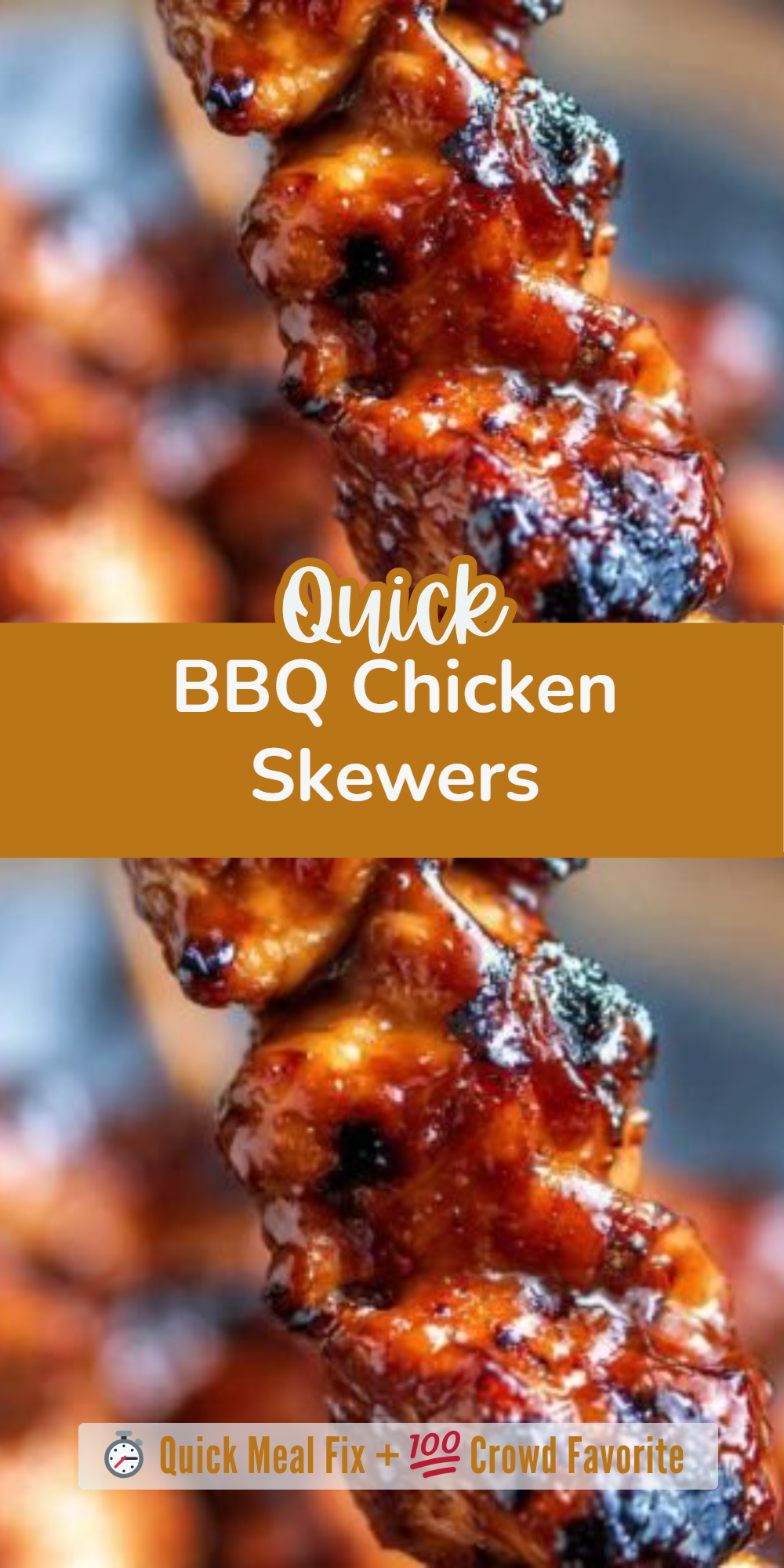 BBQ Chicken Skewers