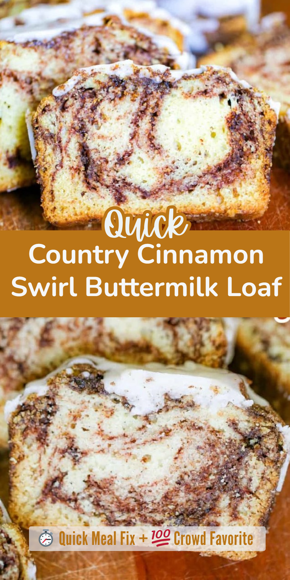 Country Cinnamon Swirl Buttermilk Loaf