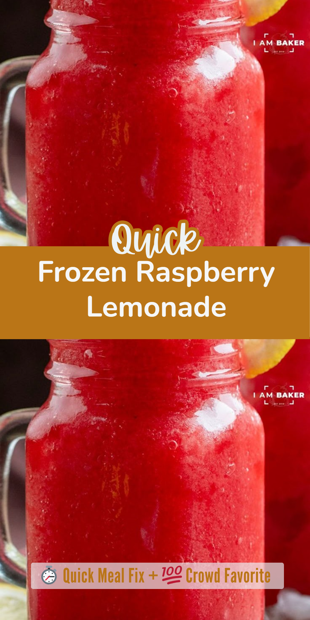 Frozen Raspberry Lemonade