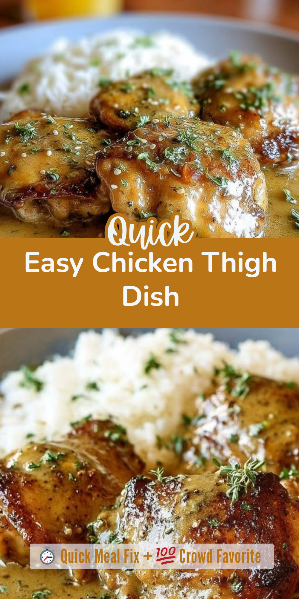 Easy Chicken Thigh Dish