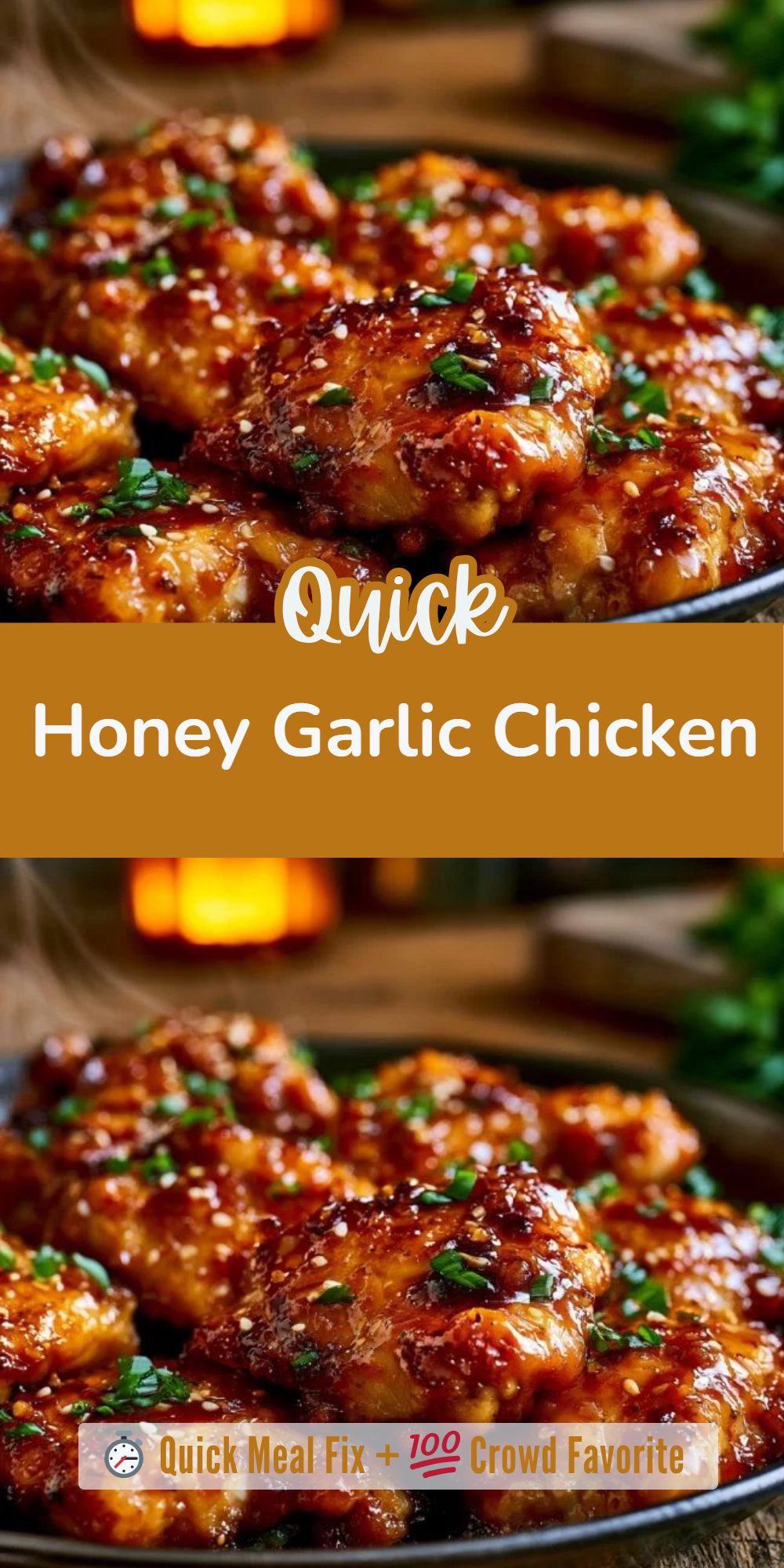 Honey Garlic Chicken