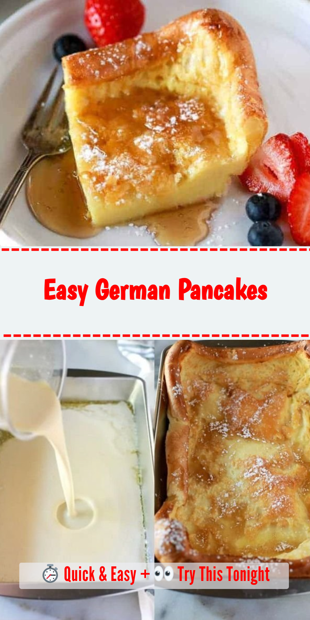 Easy German Pancakes