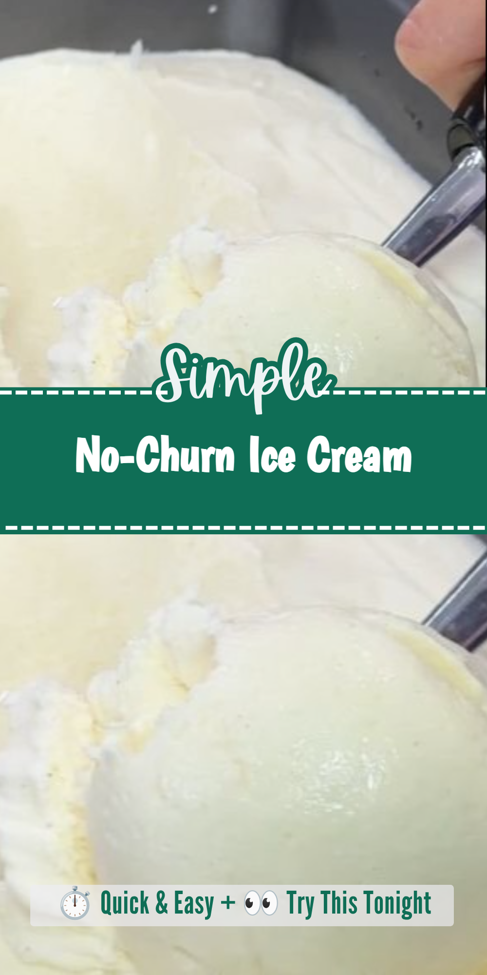No-Churn Ice Cream