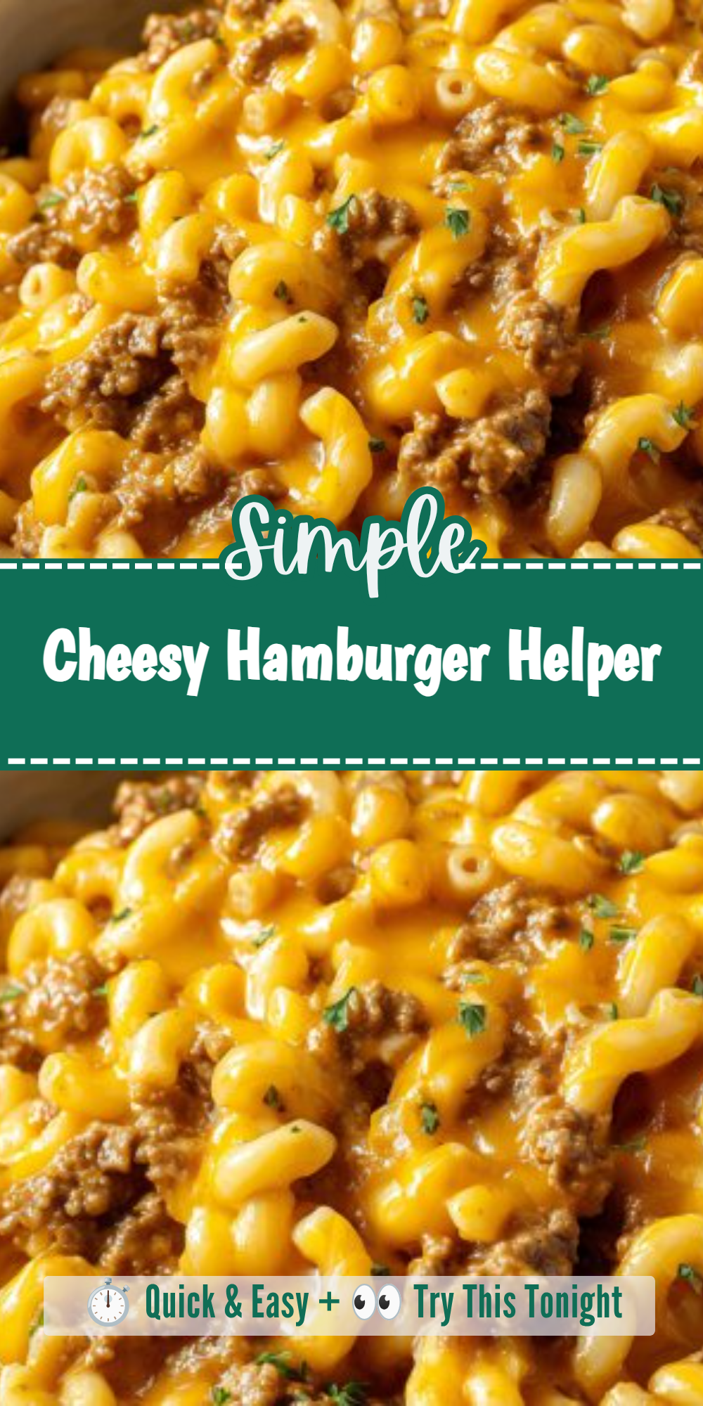 Cheesy Hamburger Helper