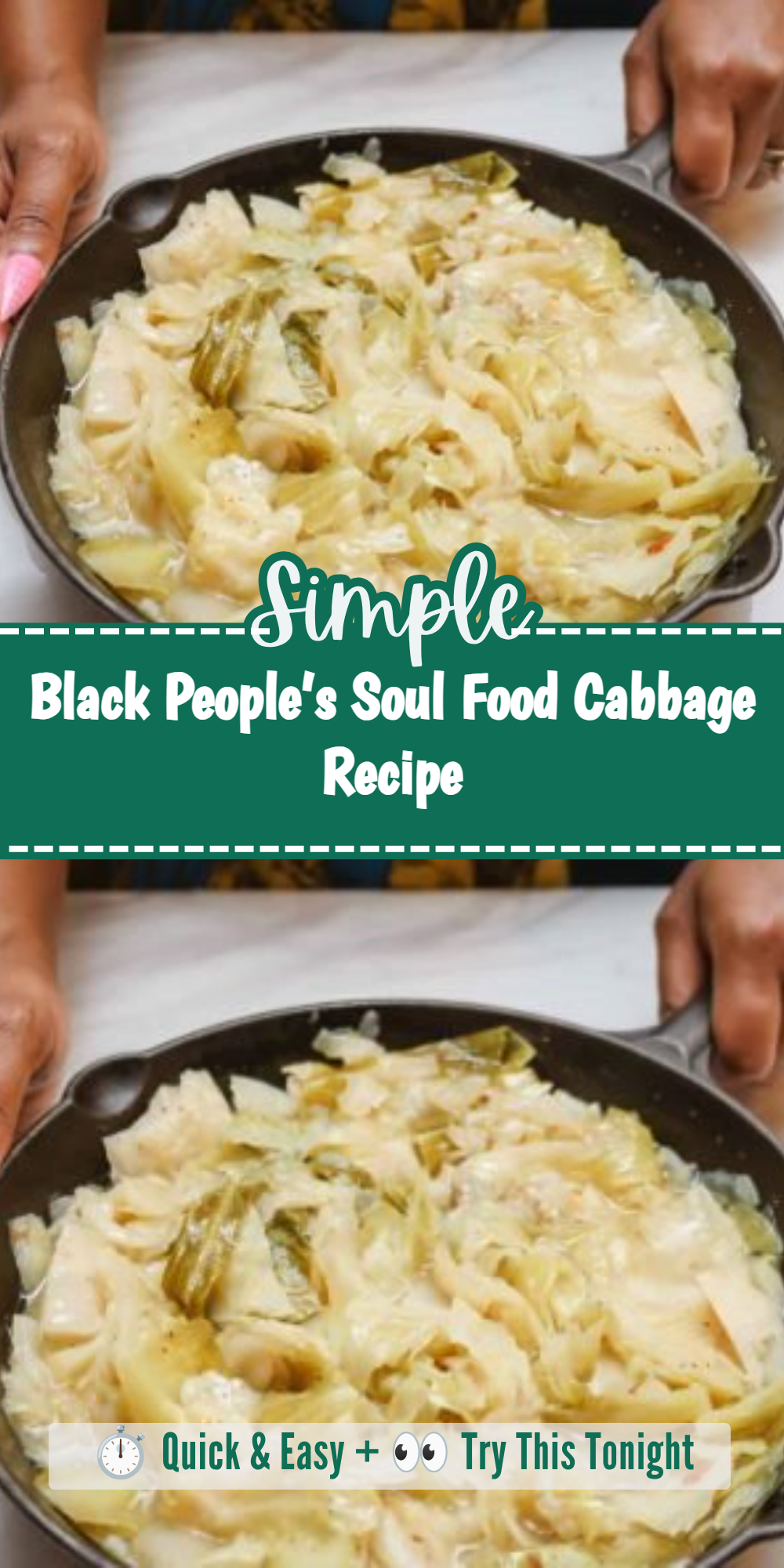 Black People’s Soul Food Cabbage Recipe