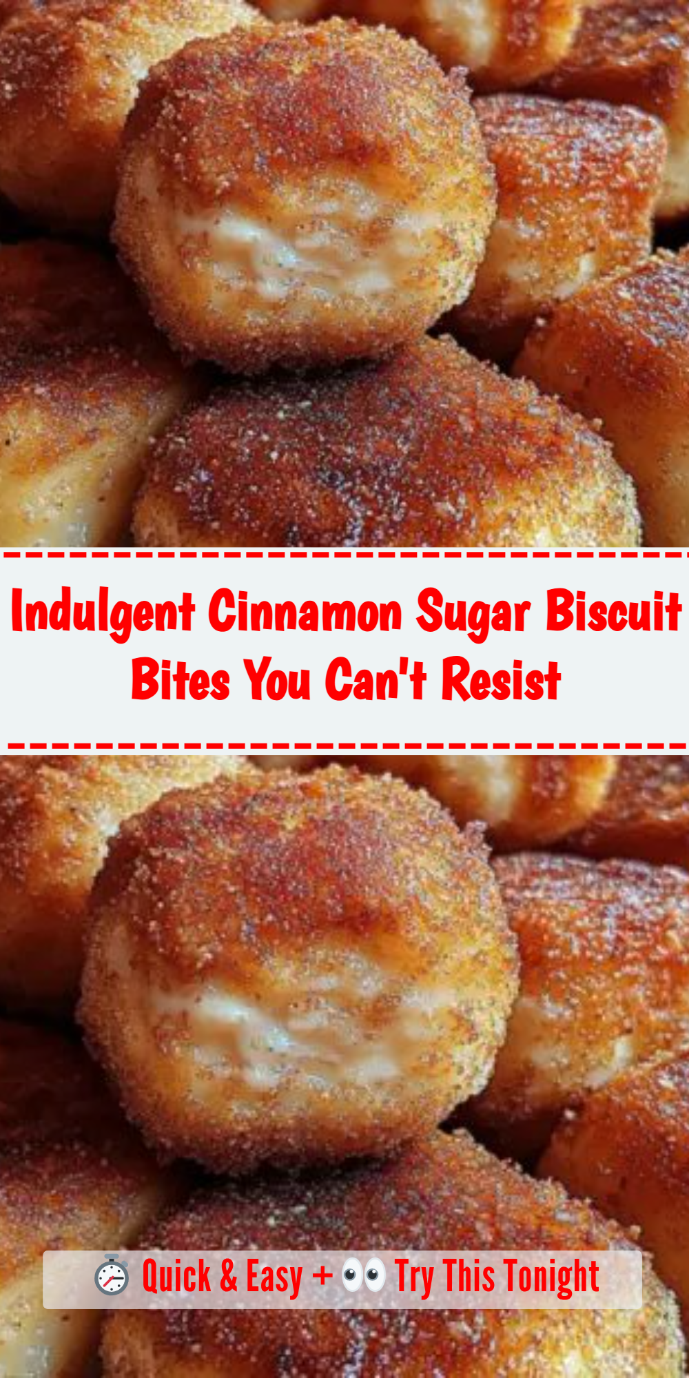 Indulgent Cinnamon Sugar Biscuit Bites You Can't Resist