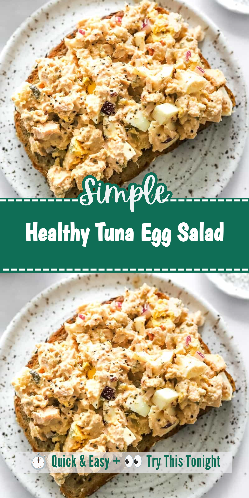 Healthy Tuna Egg Salad