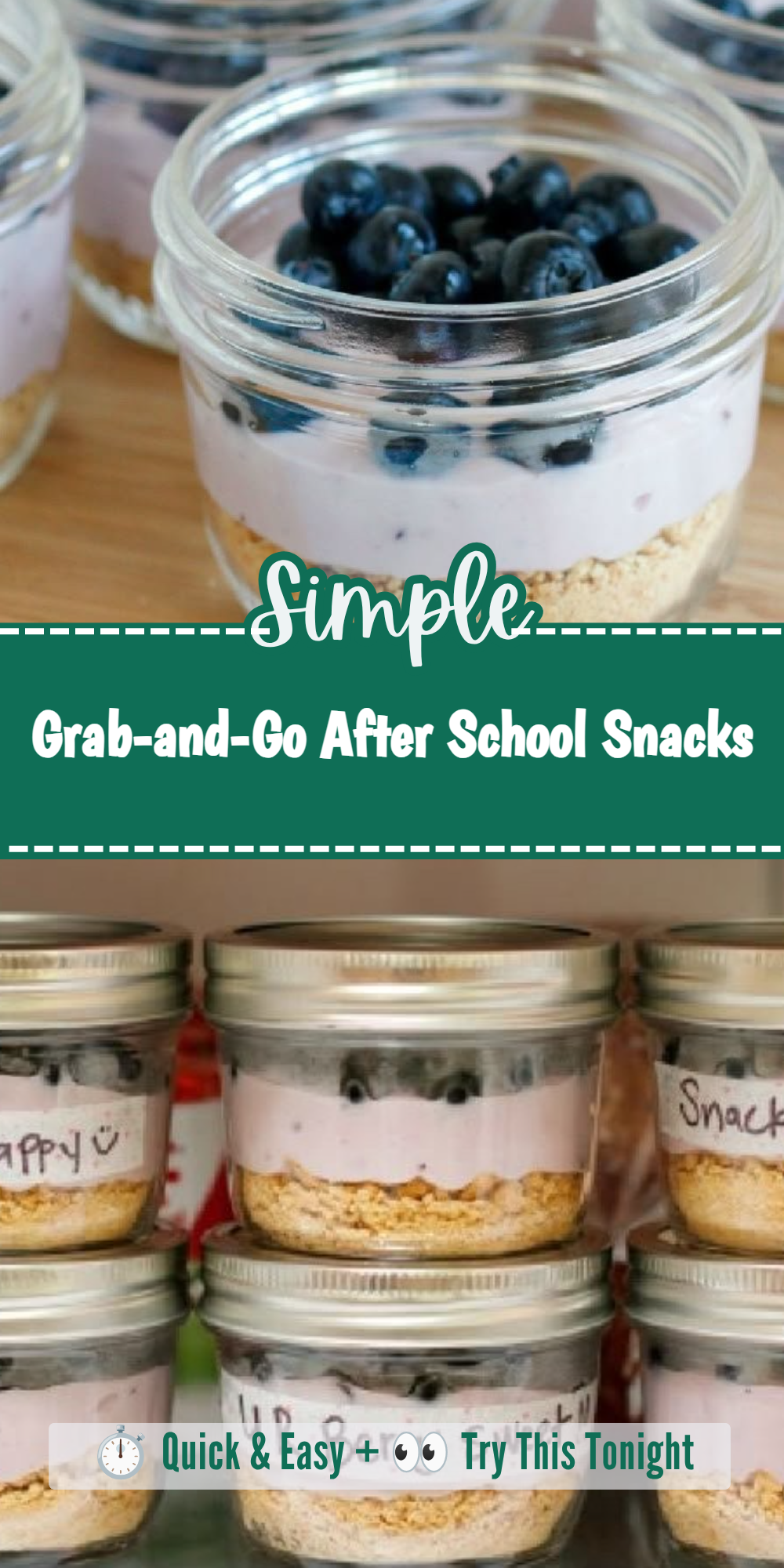 Grab-and-Go After School Snacks