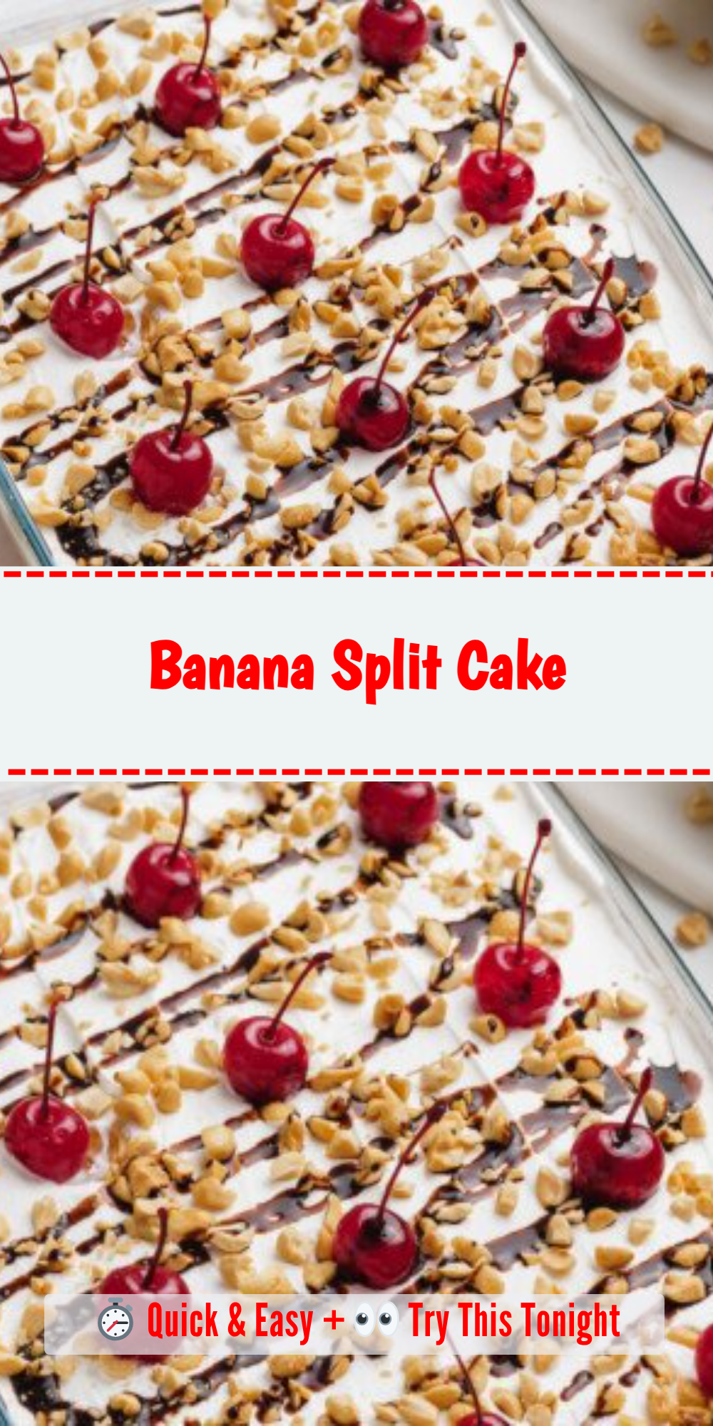 Banana Split Cake