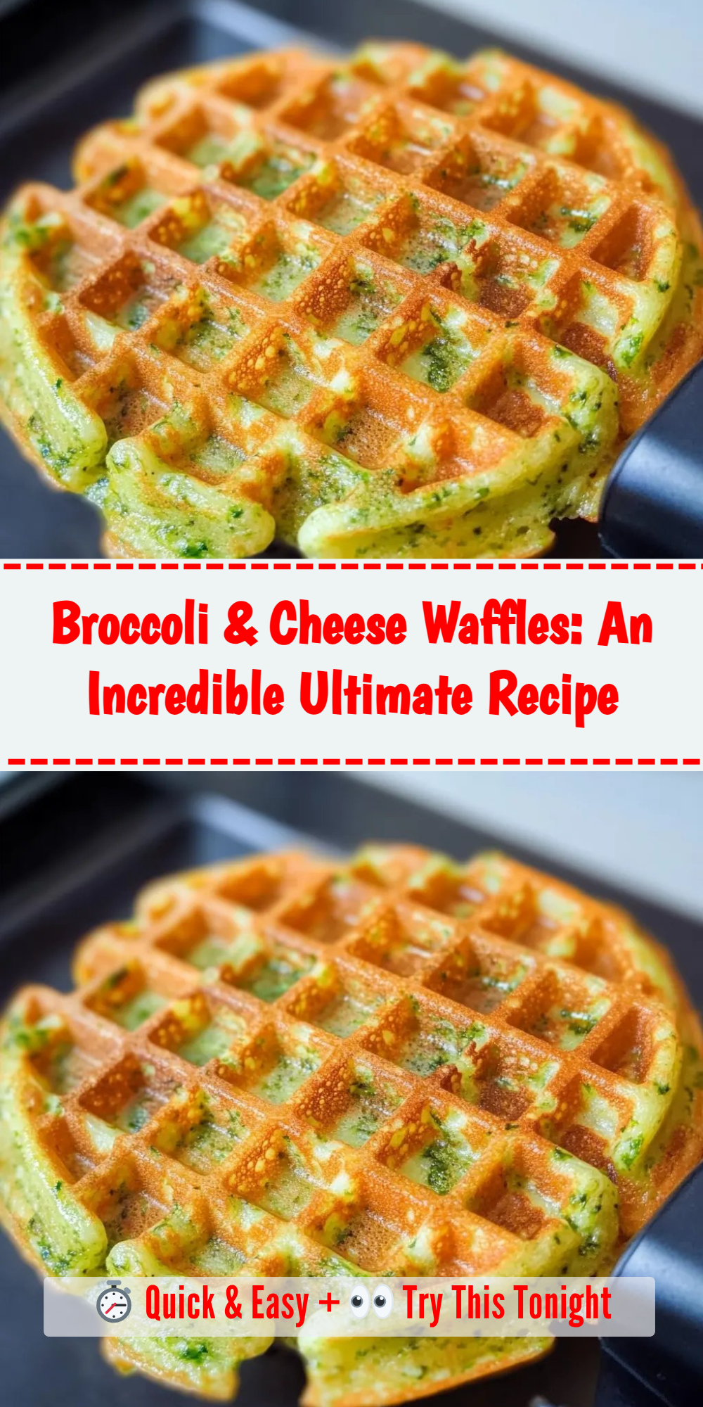 Broccoli & Cheese Waffles: An Incredible Ultimate Recipe
