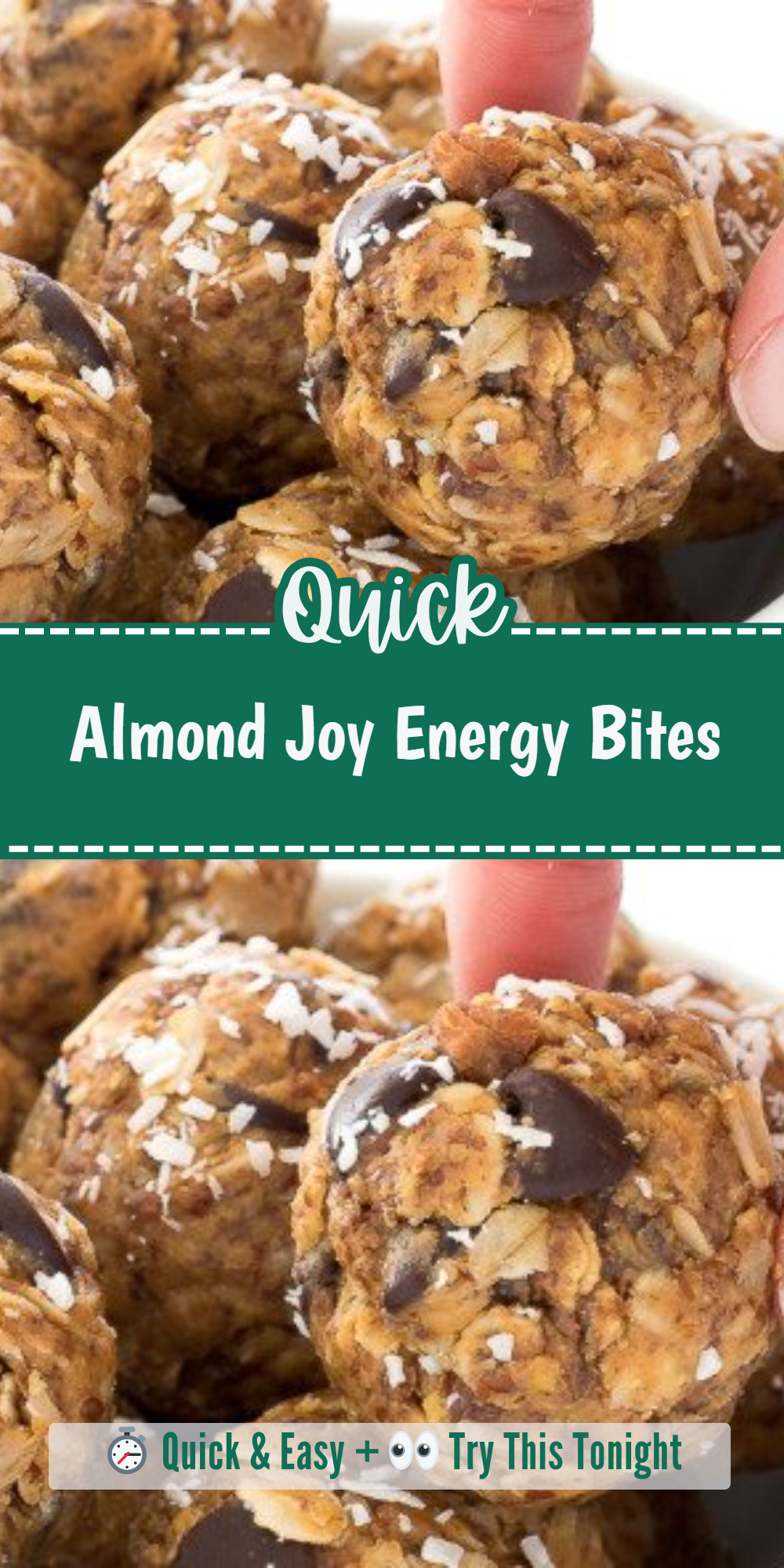 Almond Joy Energy Bites