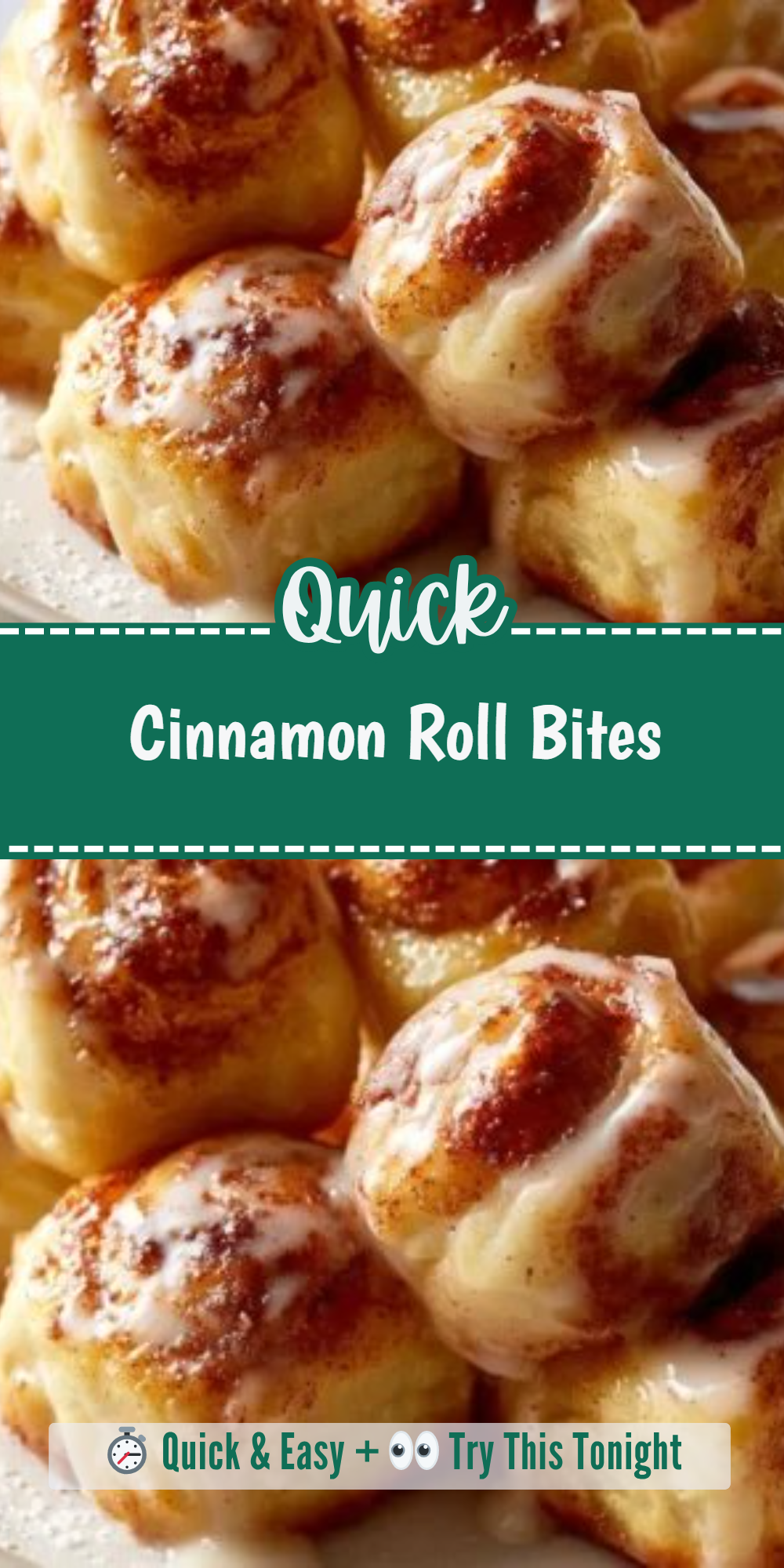 Cinnamon Roll Bites