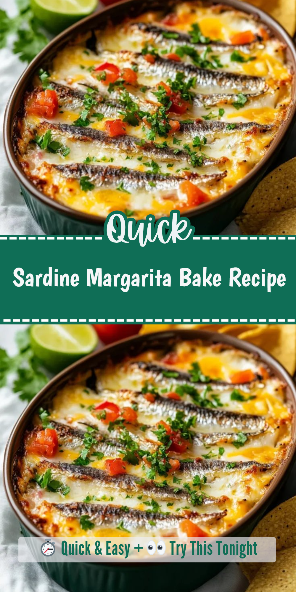 Sardine Margarita Bake Recipe