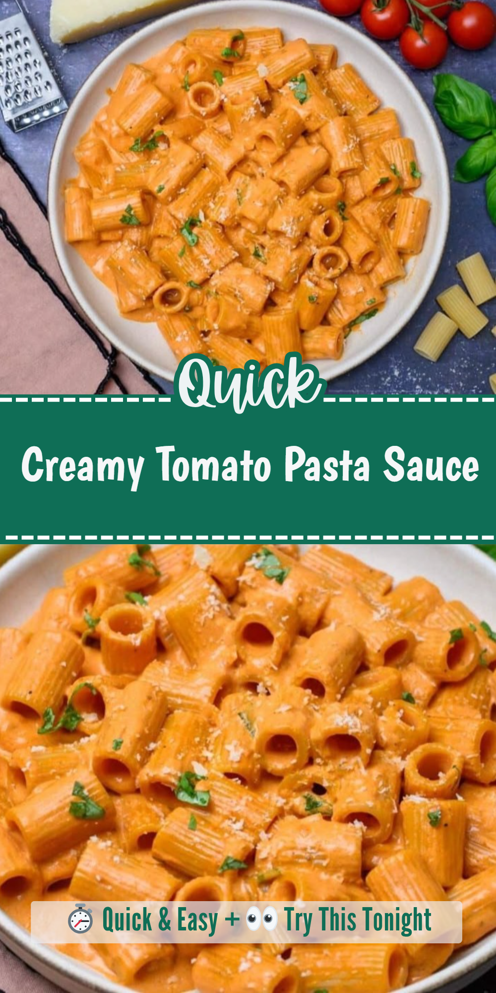 Creamy Tomato Pasta Sauce