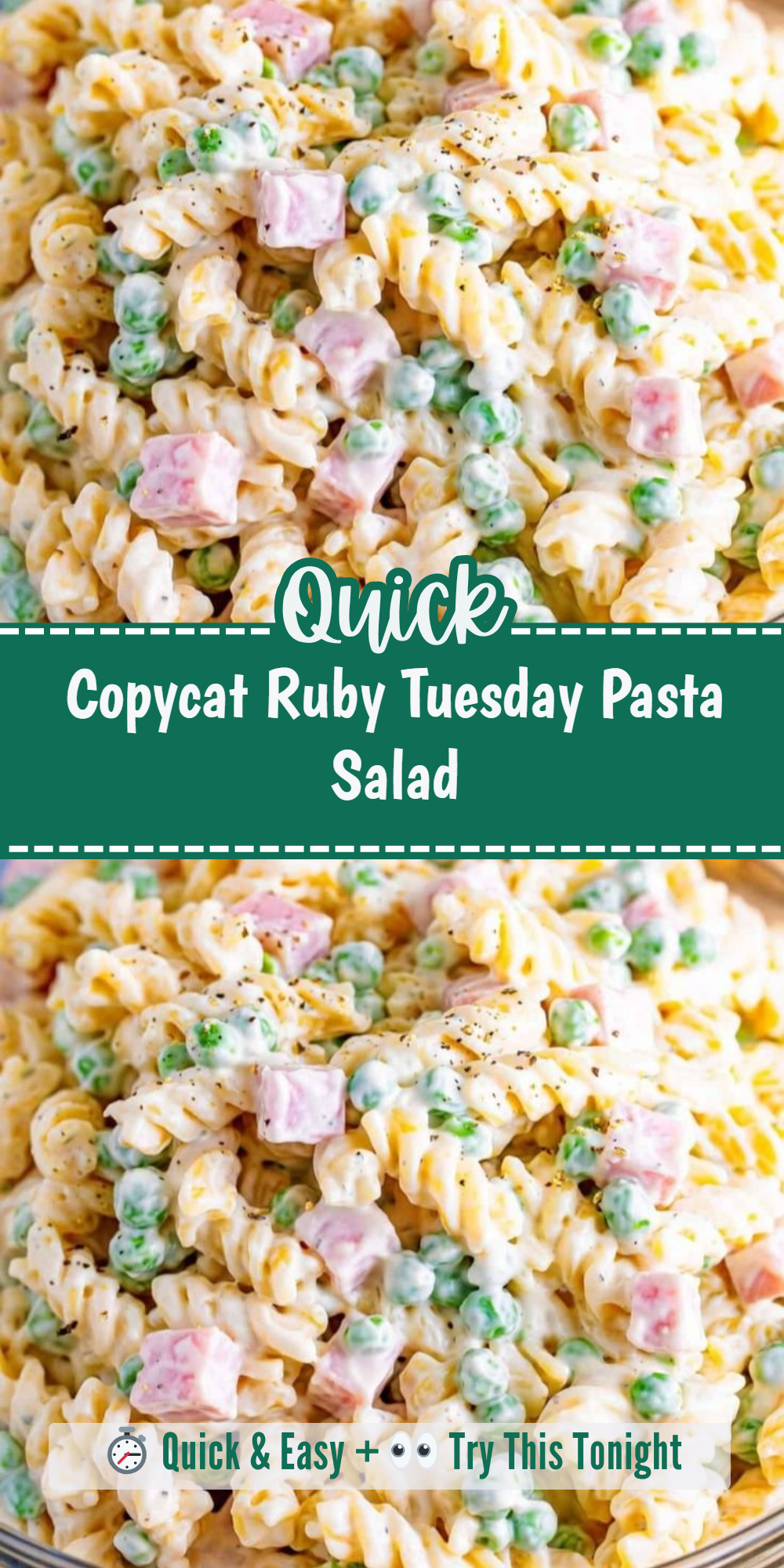 Copycat Ruby Tuesday Pasta Salad
