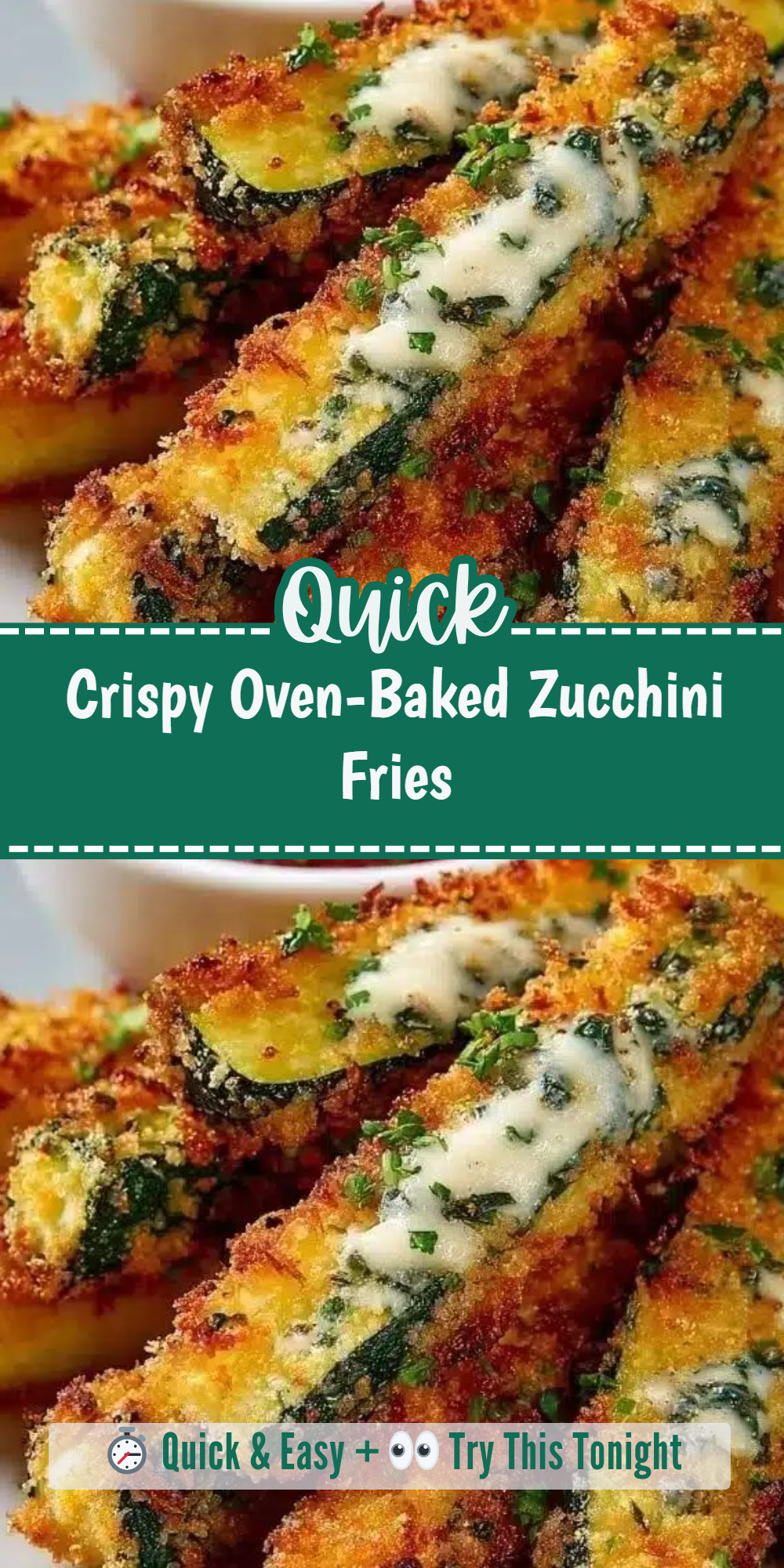 Crispy Oven-Baked Zucchini Fries