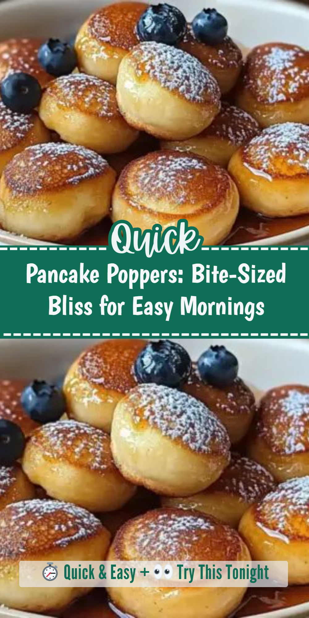 Pancake Poppers: Bite-Sized Bliss for Easy Mornings