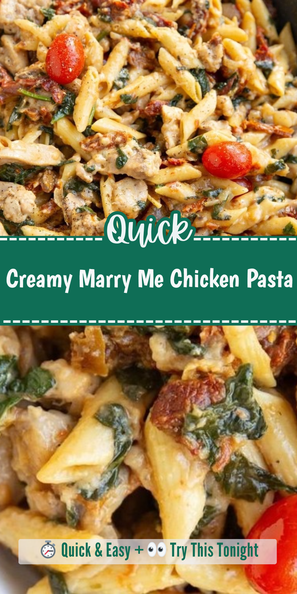 Creamy Marry Me Chicken Pasta