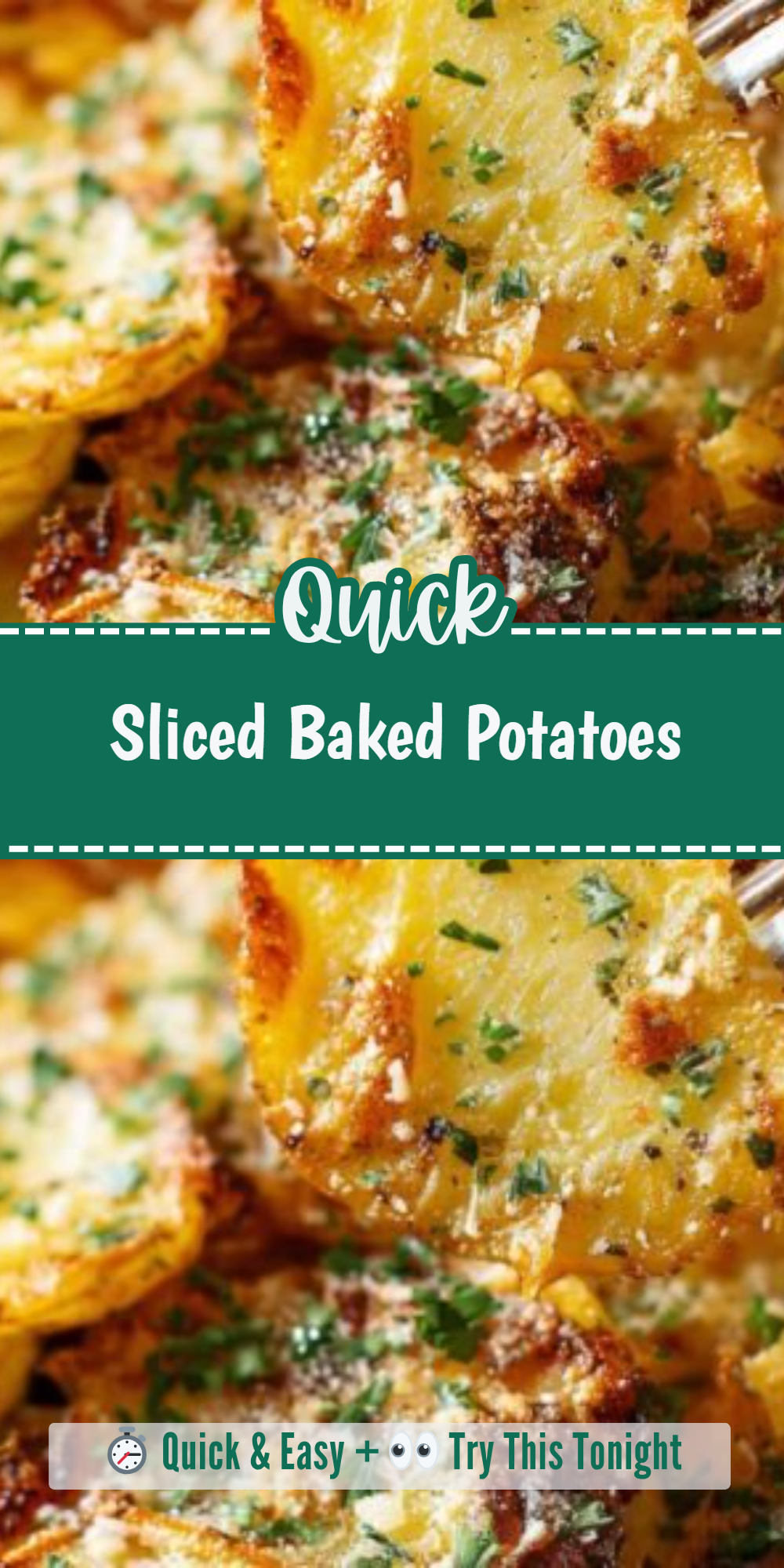 Sliced Baked Potatoes