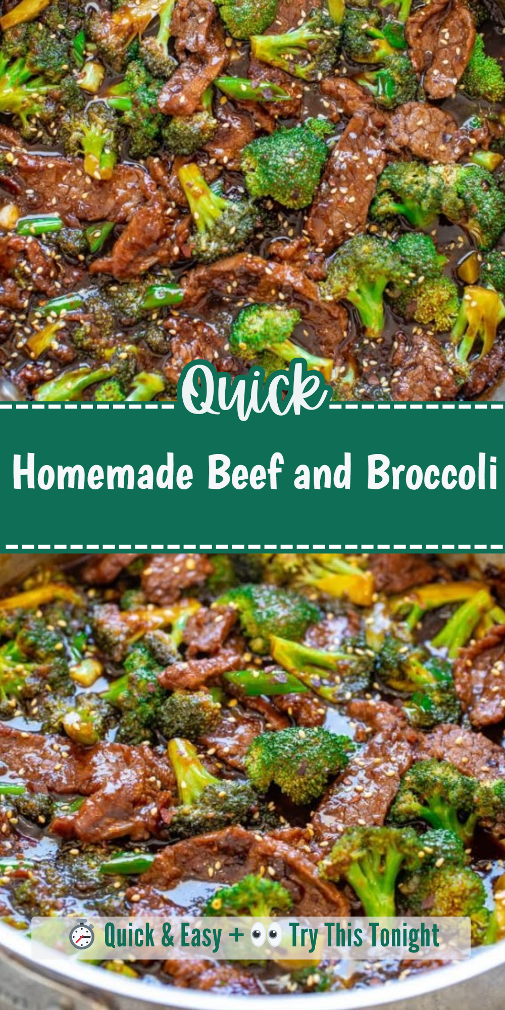 Homemade Beef and Broccoli