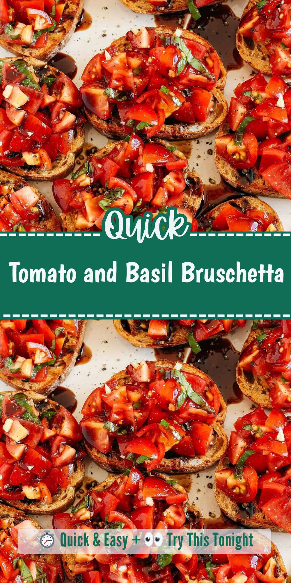 Tomato and Basil Bruschetta