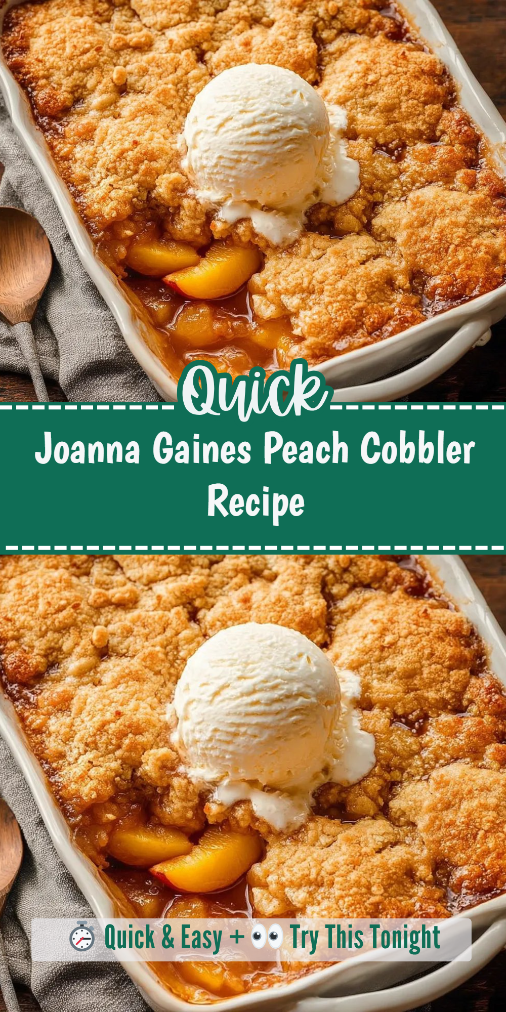 Joanna Gaines Peach Cobbler Recipe
