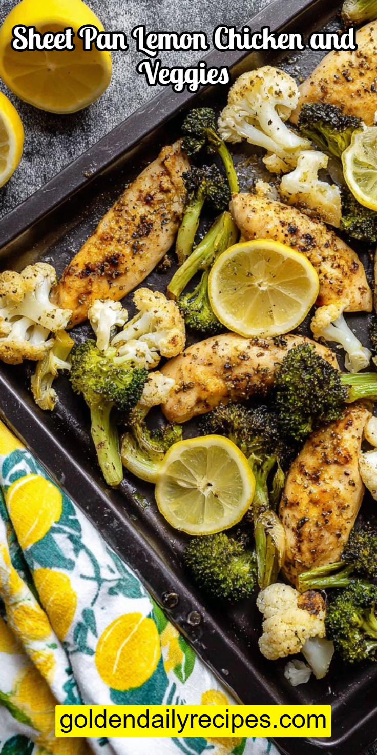 Sheet Pan Lemon Chicken and Veggies