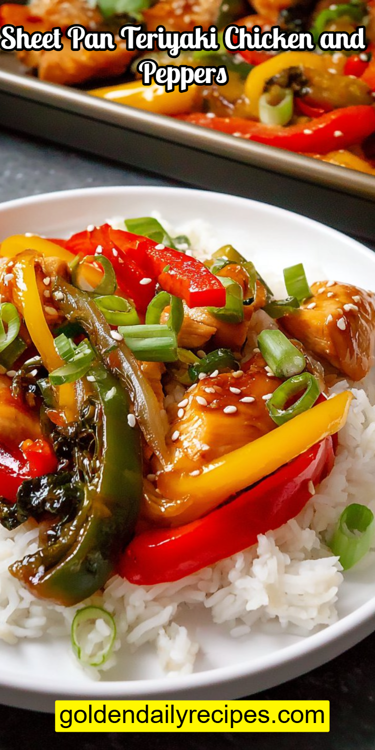 Sheet Pan Teriyaki Chicken and Peppers