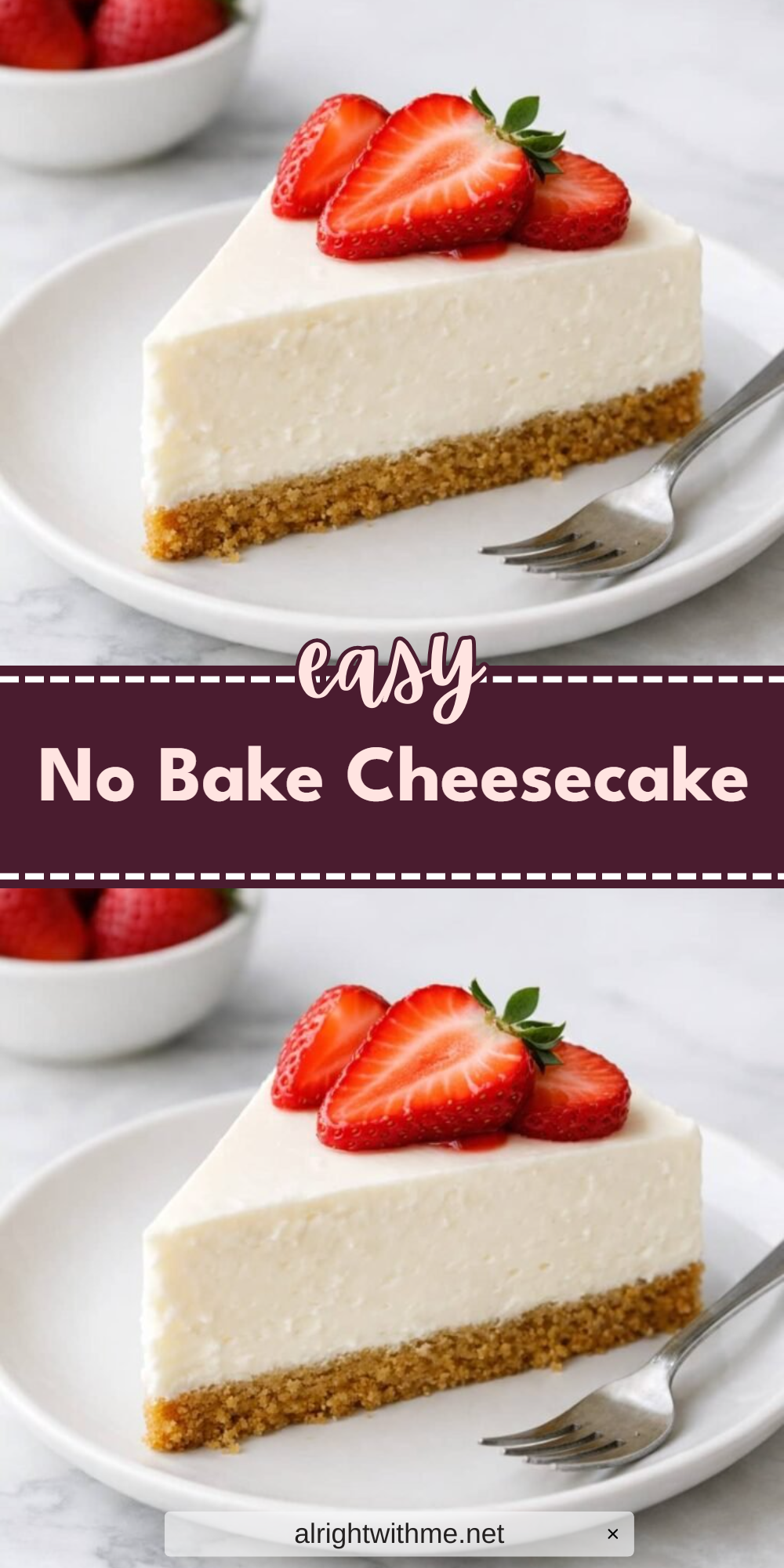 No Bake Cheesecake