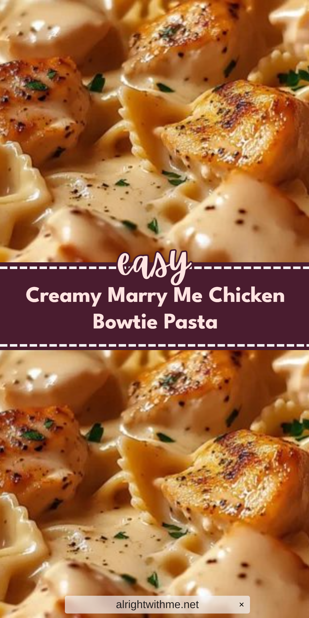 Creamy Marry Me Chicken Bowtie Pasta